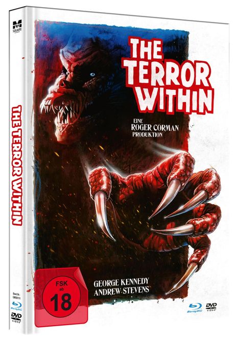 The Terror Within (Blu-ray &amp; DVD im Mediabook), 1 Blu-ray Disc und 1 DVD