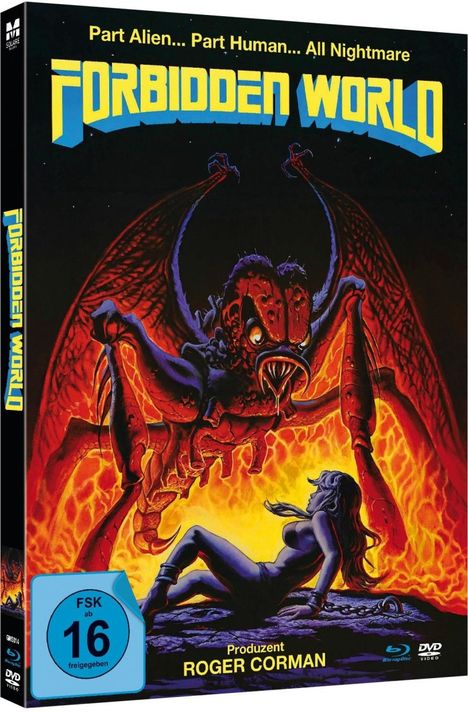 Forbidden World (Blu-ray &amp; DVD im Mediabook), 1 Blu-ray Disc und 1 DVD