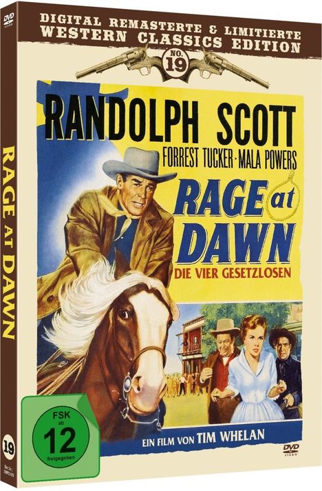 Rage at Dawn - Die vier Gesetzlosen (Limited Edition im Mediabook), DVD