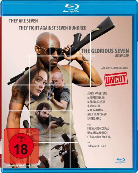 The Glorious Seven Reloaded (Blu-ray), Blu-ray Disc
