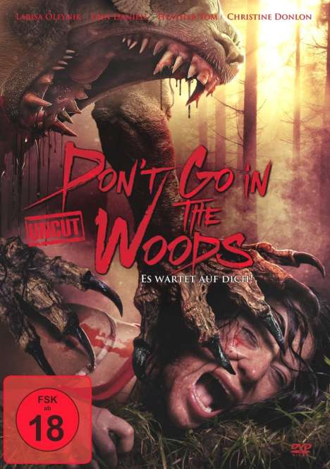 Don't go in the Woods, DVD