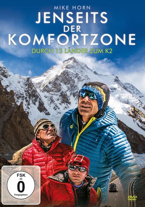 Jenseits der Komfortzone - Durch 13 Länder zum K2, DVD