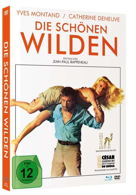 Die schönen Wilden (Blu-ray &amp; DVD im Mediabook), 1 Blu-ray Disc und 1 DVD