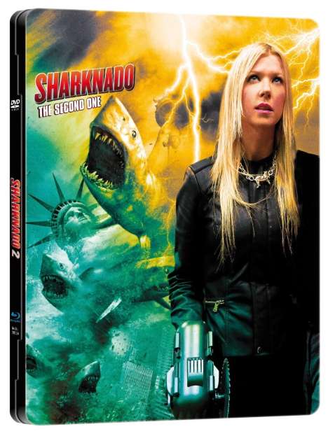 Sharknado 2 (Blu-ray &amp; DVD im FuturePak), 1 Blu-ray Disc und 1 DVD