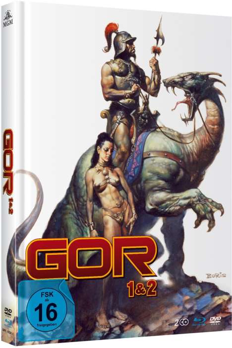 GOR 1 &amp; 2 (Blu-ray &amp; DVD im Mediabook), 1 Blu-ray Disc und 1 DVD