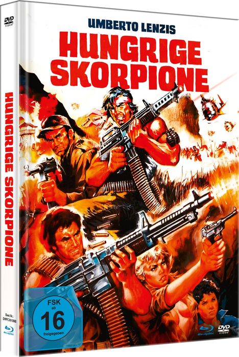 Hungrige Skorpione (Blu-ra &amp; DVD im Mediabook), 1 Blu-ray Disc und 1 DVD