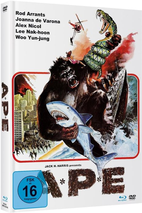 APE (Blu-ray &amp; DVD im Mediabook), 1 Blu-ray Disc und 1 DVD