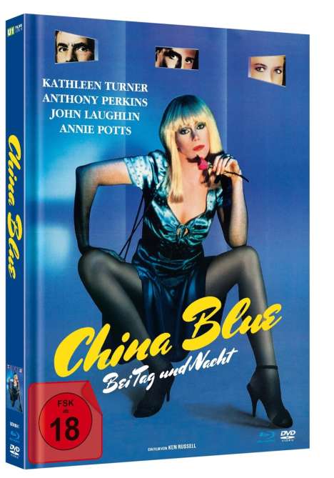 China Blue (Blu-ray &amp; DVD im Mediabook), 1 Blu-ray Disc und 1 DVD