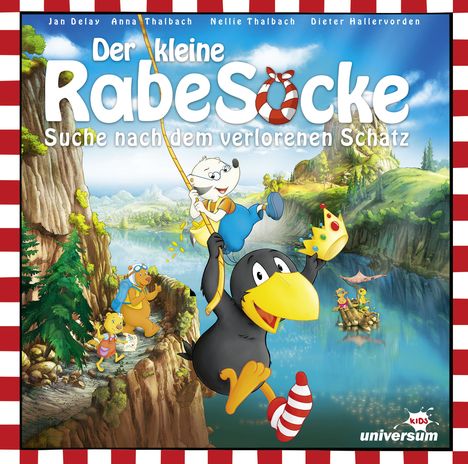 Der kleine Rabe Socke 3: Suche nach dem verlorenen Schatz, CD