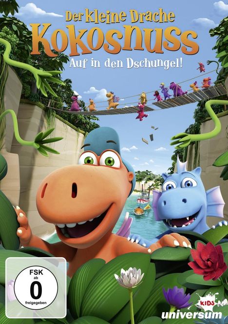 Der kleine Drache Kokosnuss - Auf in den Dschungel!, DVD