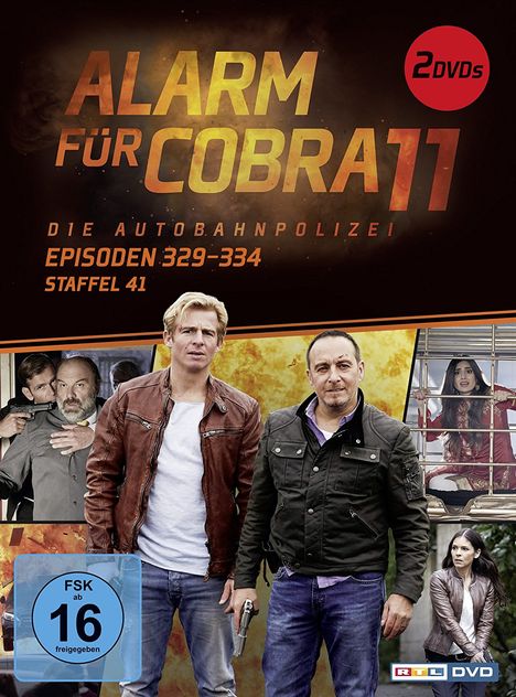 Alarm für Cobra 11 Staffel 41, 2 DVDs