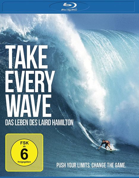 Take Every Wave: The Life of Laird Hamilton (OmU) (Blu-ray), Blu-ray Disc
