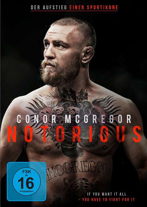 Conor McGregor: Notorious (OmU), DVD