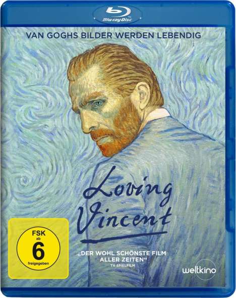 Loving Vincent (Blu-ray), Blu-ray Disc