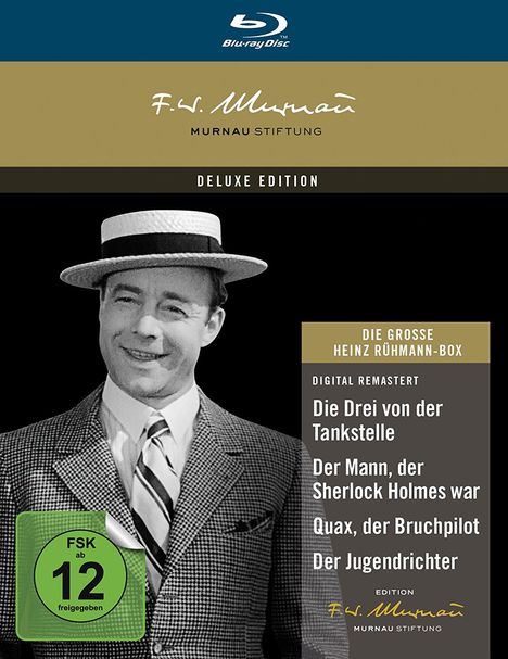 Die grosse Heinz Rühmann Box (Blu-ray), 4 Blu-ray Discs