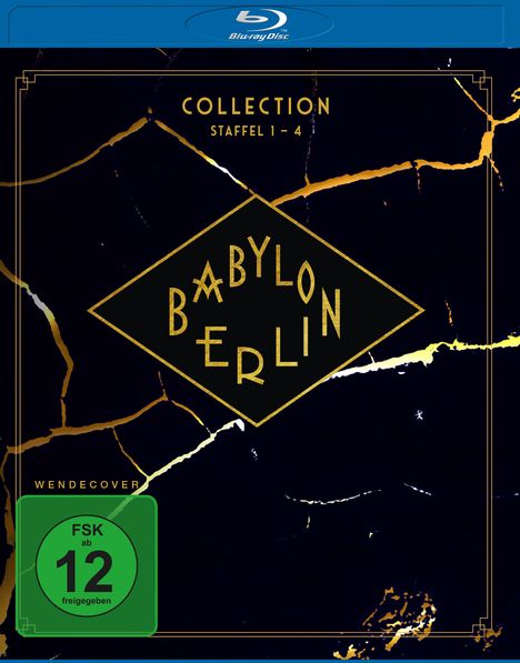 Babylon Berlin Collection Staffel 1-4 (Blu-ray), 10 Blu-ray Discs