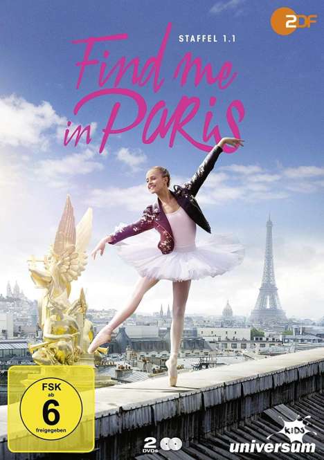Find me in Paris Staffel 1 Vol. 1, 2 DVDs