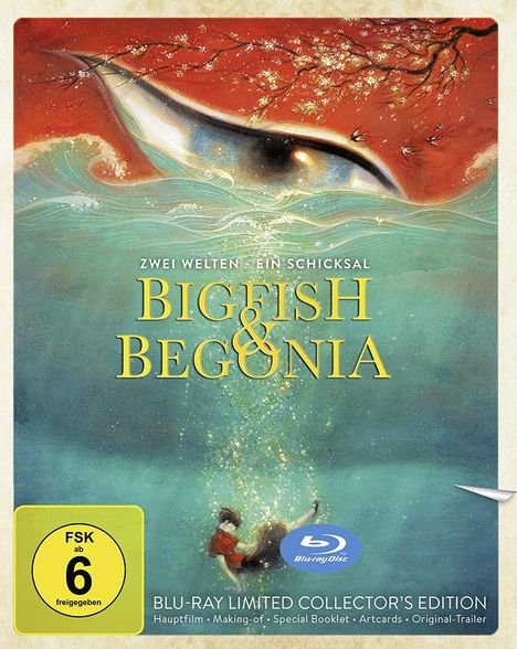 Big Fish &amp; Begonia (Collector's Edition) (Blu-ray), Blu-ray Disc