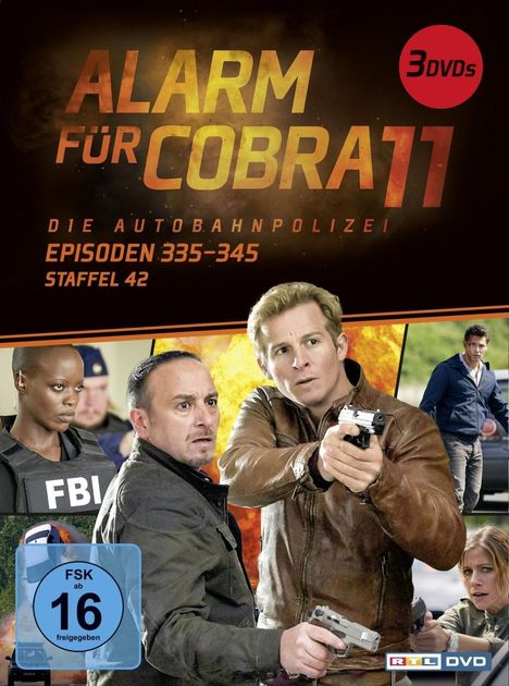 Alarm für Cobra 11 Staffel 42, 3 DVDs