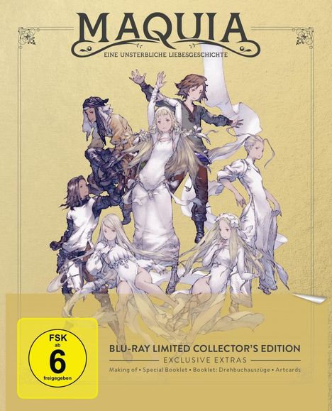 Maquia - Eine unsterbliche Liebesgeschichte (Limited Collector's Edition) (Blu-ray), Blu-ray Disc