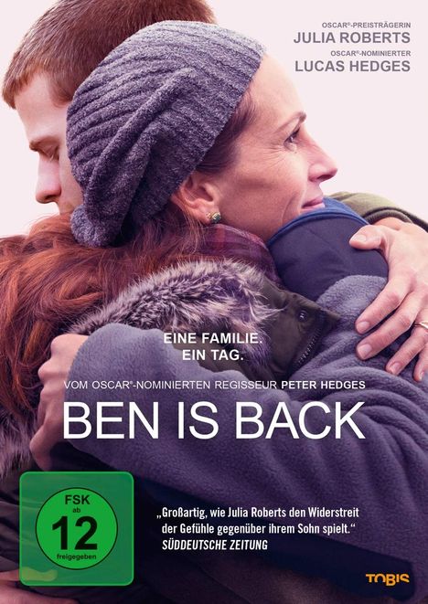 Ben is Back, DVD