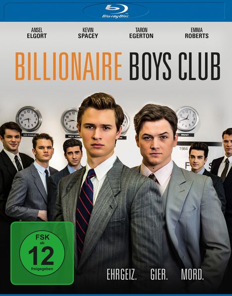 Billionaire Boys Club (Blu-ray), Blu-ray Disc