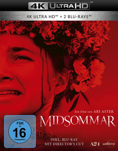 Midsommar (Ultra HD Blu-ray &amp; Blu-ray), 1 Ultra HD Blu-ray und 2 Blu-ray Discs