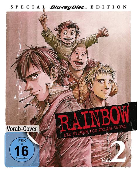 Rainbow: Die Sieben von Zelle sechs Vol. 2 (Blu-ray), Blu-ray Disc