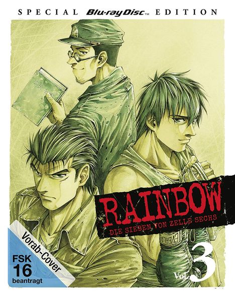 Rainbow: Die Sieben von Zelle sechs Vol. 3 (Blu-ray), Blu-ray Disc