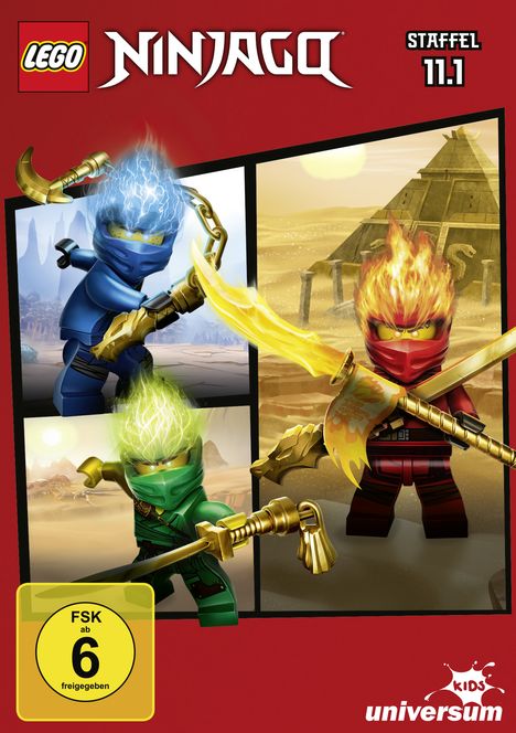 LEGO Ninjago 11 Box 1, DVD
