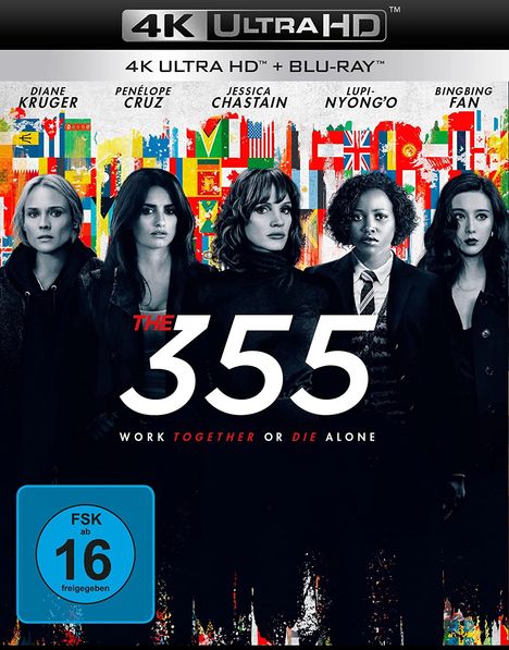 The 355 (Ultra HD Blu-ray &amp; Blu-ray), 1 Ultra HD Blu-ray und 1 Blu-ray Disc