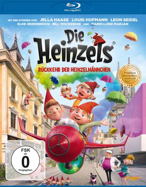 Die Heinzels - Rückkehr der Heinzelmännchen (Blu-ray), Blu-ray Disc