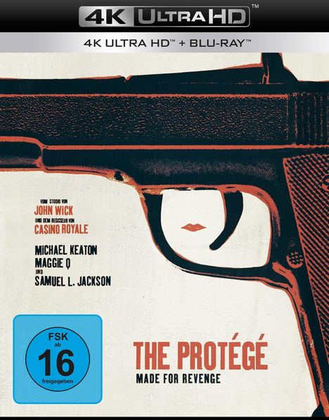 The Protege - Made for Revenge (Ultra HD Blu-ray &amp; Blu-ray), 1 Ultra HD Blu-ray und 1 Blu-ray Disc