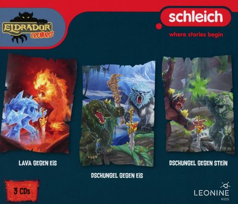 Schleich - Eldrador Creatures Hörspielbox 1, CD