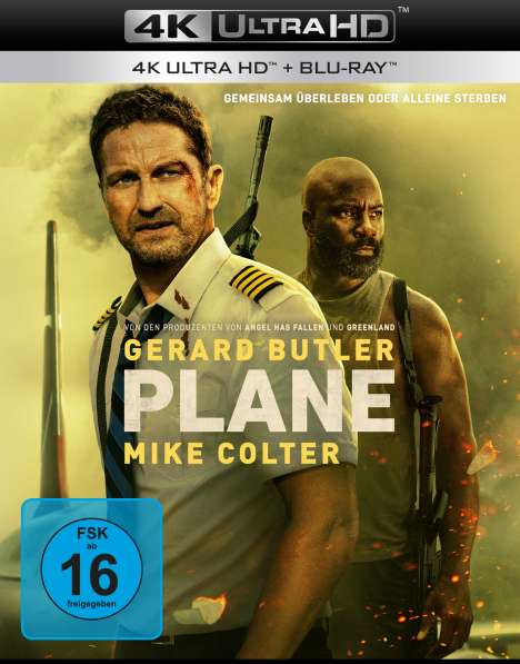 Plane (Ultra HD Blu-ray &amp; Blu-ray), 1 Ultra HD Blu-ray und 1 Blu-ray Disc