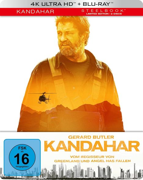 Kandahar (Ultra HD Blu-ray &amp; Blu-ray im Steelbook), 1 Ultra HD Blu-ray und 1 Blu-ray Disc