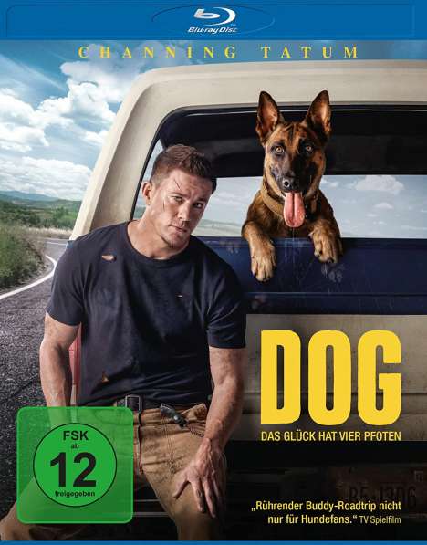Dog - Das Glück hat vier Pfoten (2022) (Blu-ray), Blu-ray Disc