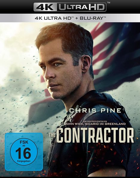 The Contractor (Ultra HD Blu-ray &amp; Blu-ray), 1 Ultra HD Blu-ray und 1 Blu-ray Disc