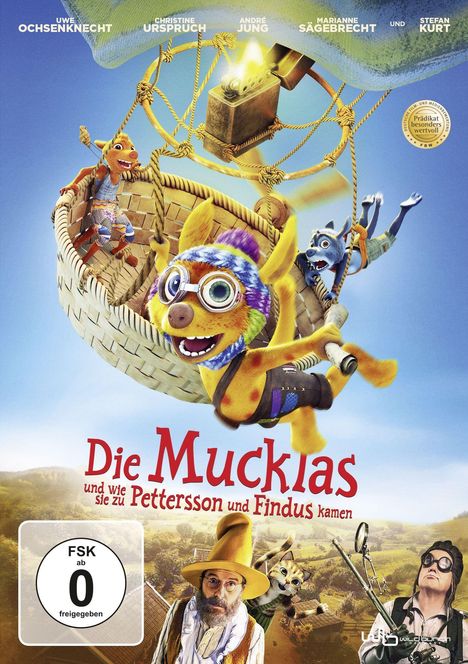 Die Mucklas und wie sie zu Pettersson und Findus kamen, DVD