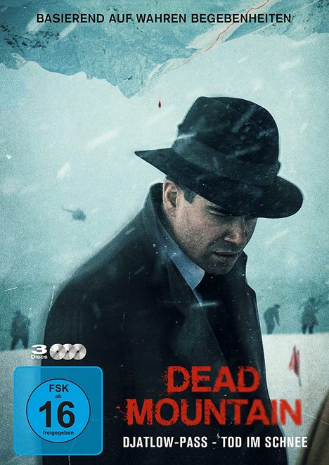 Dead Mountain: Djatlow-Pass - Tod im Schnee, 3 DVDs