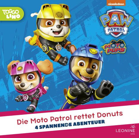 Paw Patrol CD 44 - Die Moto Patrol rettet Donuts, CD