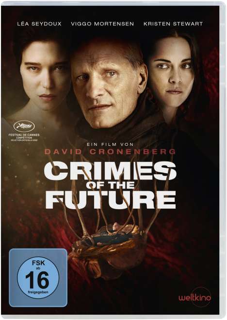 Crimes of the Future, DVD