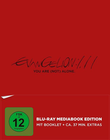 Evangelion 1.11: You Are (Not) Alone (Blu-ray im Mediabook), Blu-ray Disc