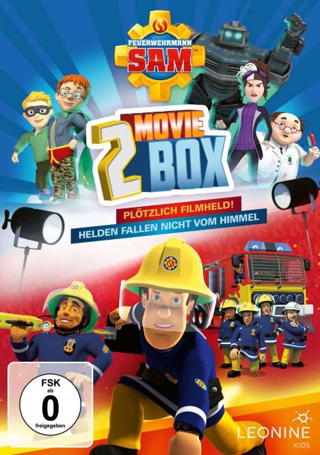 Feuerwehrmann Sam Movie-Box Vol. 2, 2 DVDs