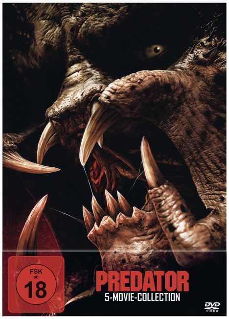 Predator 1-5 Collection, 5 DVDs