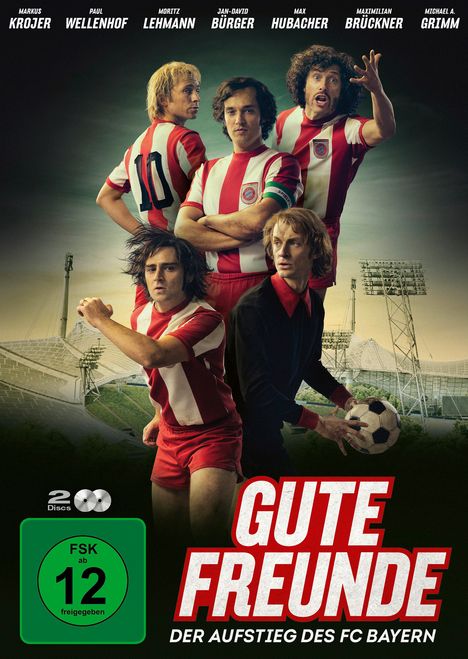 Gute Freunde - Der Aufstieg des FC Bayern, 2 DVDs