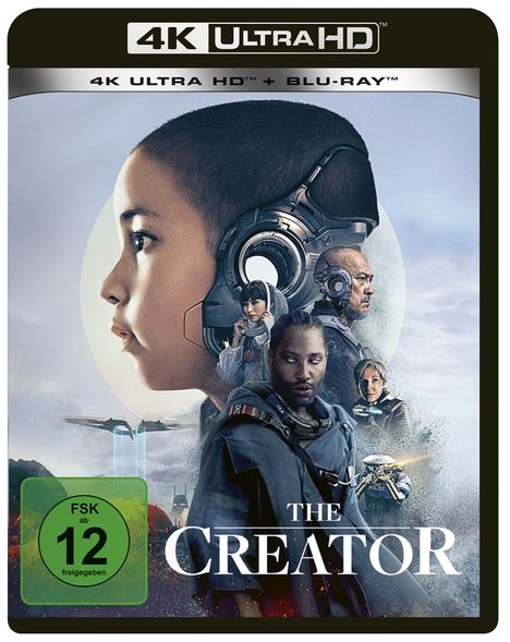 The Creator (Ultra HD Blu-ray & Blu-ray), 1 Ultra HD Blu-ray und 1 Blu-ray Disc