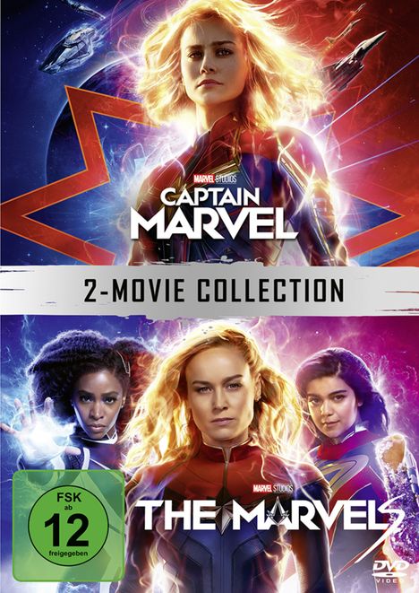 The Marvels / Captain Marvel, 2 DVDs