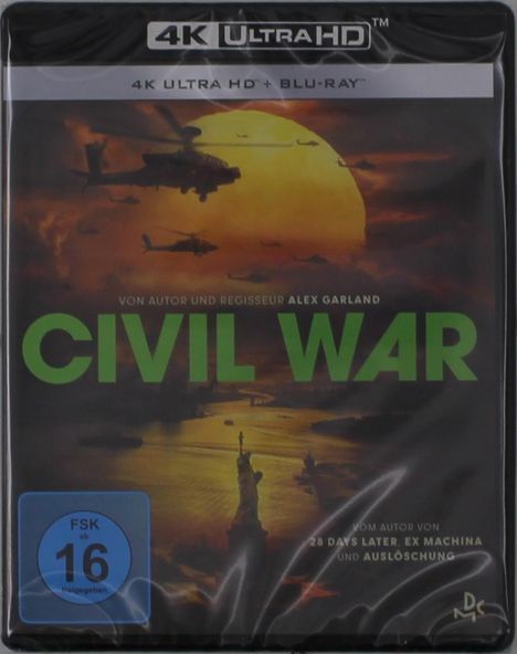 Civil War (Ultra HD Blu-ray &amp; Blu-ray), 1 Ultra HD Blu-ray und 1 Blu-ray Disc