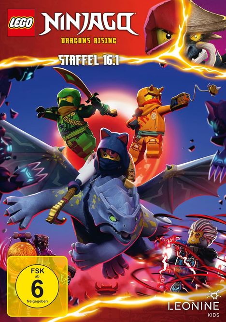 LEGO Ninjago 16 Box 1, DVD